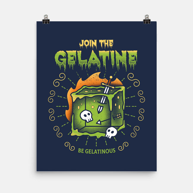 Join The Gelatine-none matte poster-Logozaste
