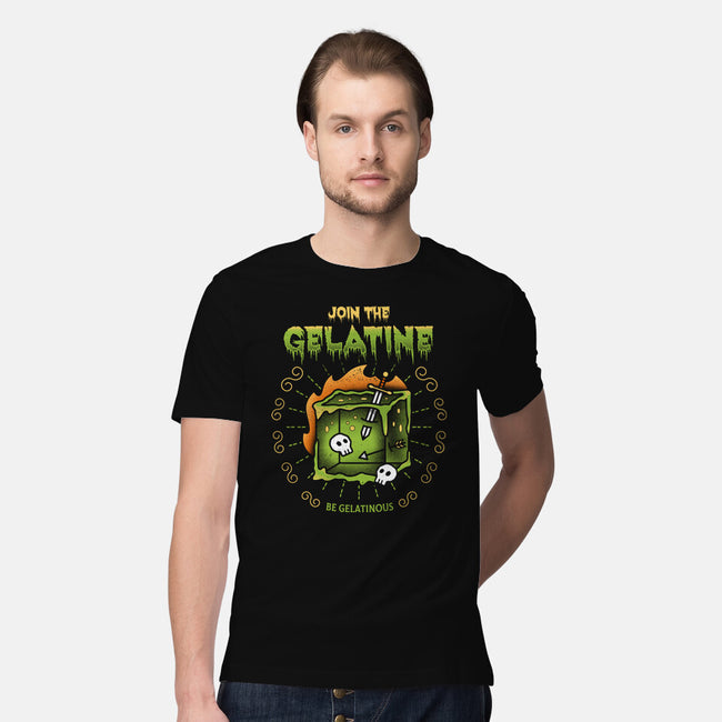 Join The Gelatine-mens premium tee-Logozaste