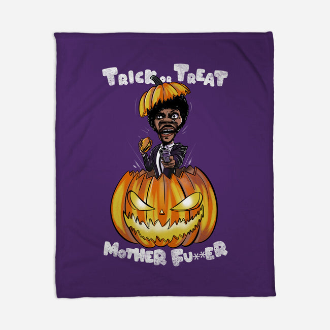 Trick Or Treat Fiction-none fleece blanket-fanfabio