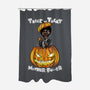 Trick Or Treat Fiction-none polyester shower curtain-fanfabio