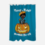 Trick Or Treat Fiction-none polyester shower curtain-fanfabio