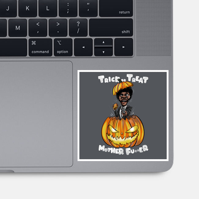 Trick Or Treat Fiction-none glossy sticker-fanfabio