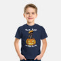 Trick Or Treat Fiction-youth basic tee-fanfabio