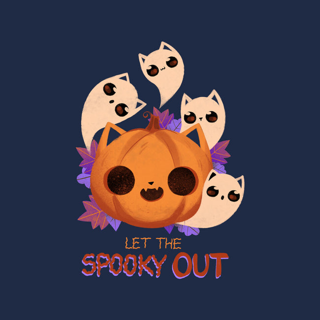 Let The Spooky Out-none removable cover w insert throw pillow-ricolaa