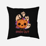 Let The Spooky Out-none removable cover w insert throw pillow-ricolaa