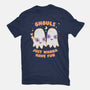 Ghouls Just Wanna Have Fun-womens fitted tee-Weird & Punderful