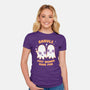 Ghouls Just Wanna Have Fun-womens fitted tee-Weird & Punderful