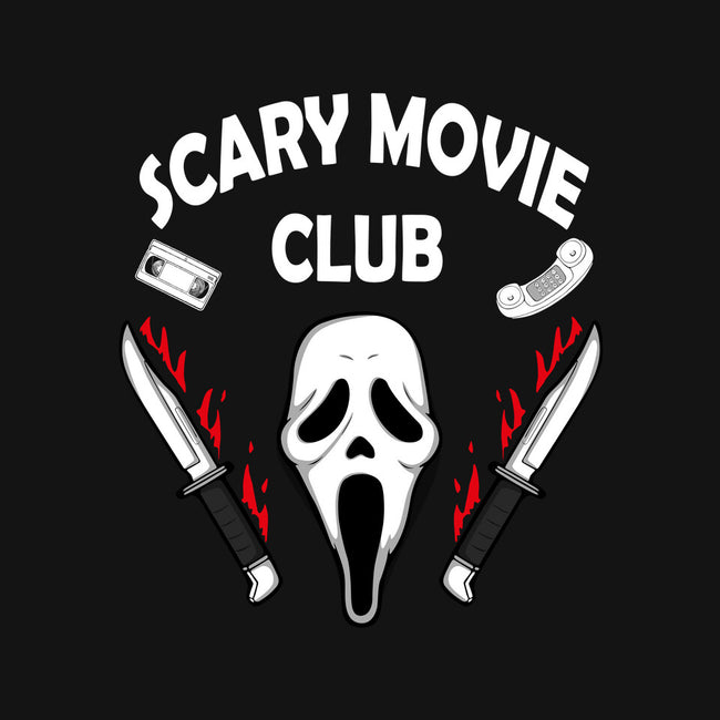 Scary Movie Club-womens fitted tee-Melonseta
