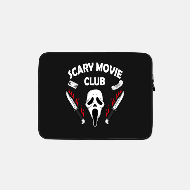 Scary Movie Club-none zippered laptop sleeve-Melonseta