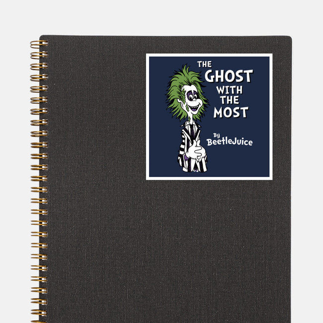 Ghost With The Most-none glossy sticker-Nemons