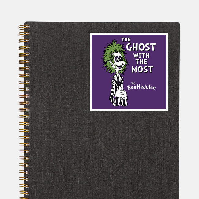 Ghost With The Most-none glossy sticker-Nemons