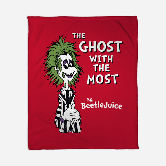 Ghost With The Most-none fleece blanket-Nemons