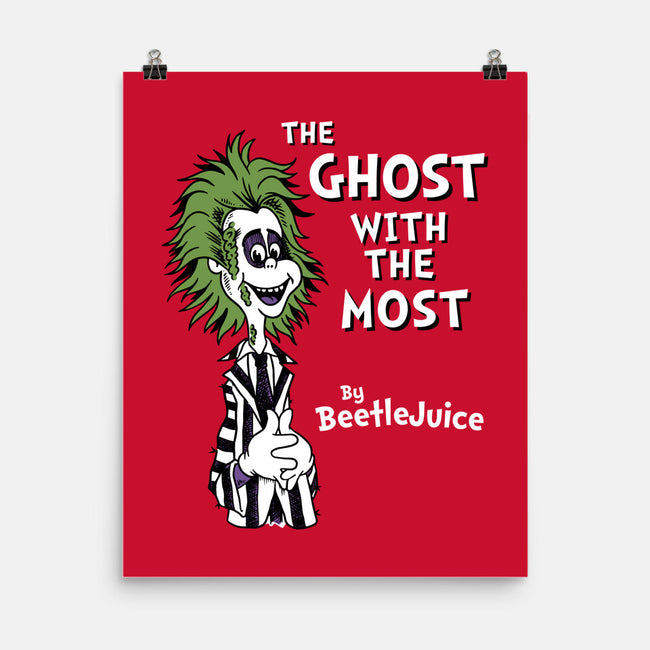 Ghost With The Most-none matte poster-Nemons