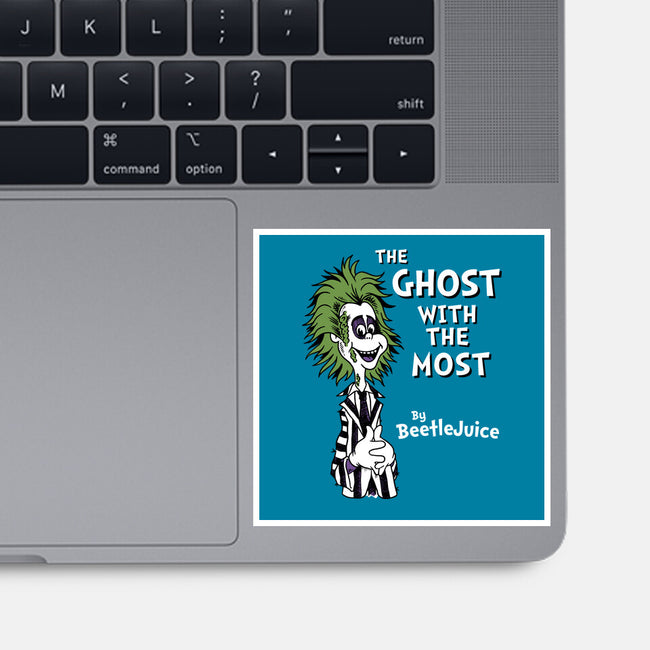 Ghost With The Most-none glossy sticker-Nemons