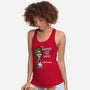 Ghost With The Most-womens racerback tank-Nemons