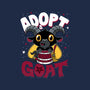 Adopt A Goat-none polyester shower curtain-Nemons