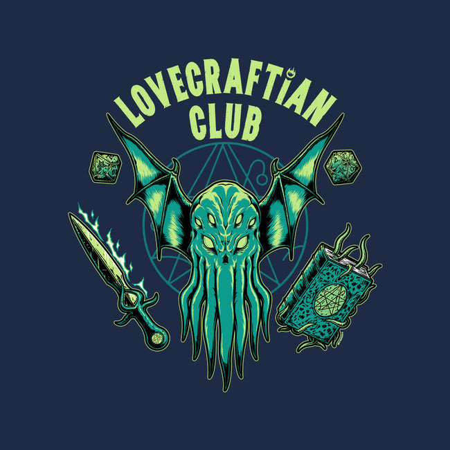 Lovecraftian Club-womens racerback tank-pigboom
