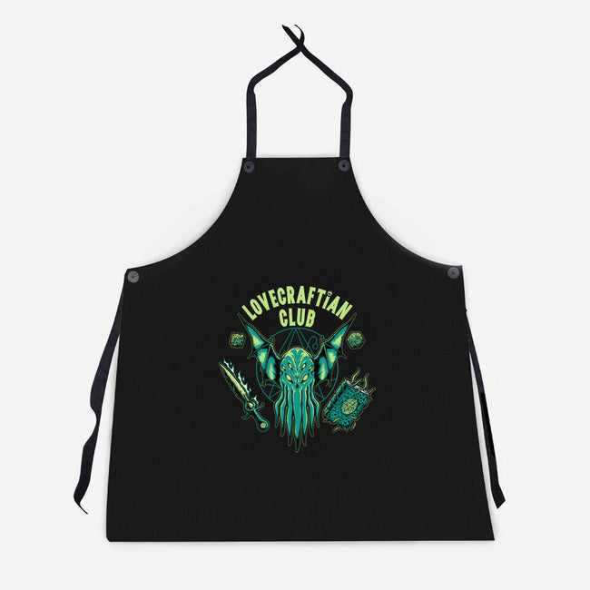 Lovecraftian Club-unisex kitchen apron-pigboom