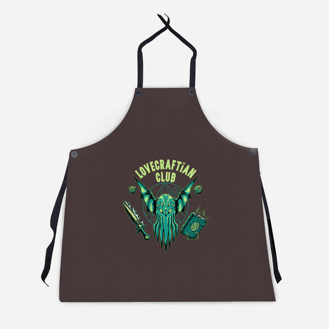 Lovecraftian Club-unisex kitchen apron-pigboom