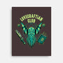 Lovecraftian Club-none stretched canvas-pigboom