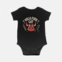 Hell Fire Cat-baby basic onesie-tobefonseca