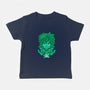 Green Hero-baby basic tee-Astrobot Invention