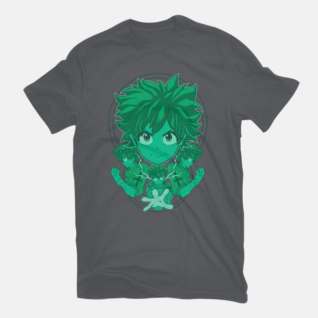 Green Hero-womens basic tee-Astrobot Invention