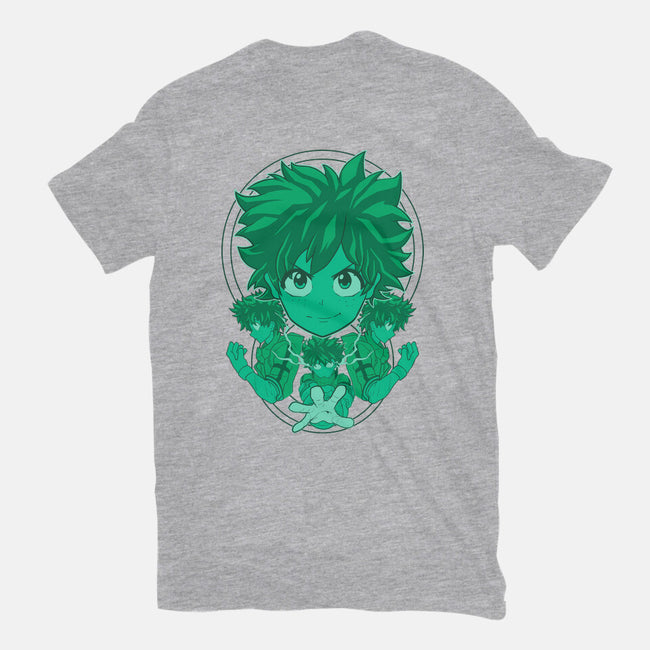 Green Hero-womens basic tee-Astrobot Invention