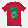 Green Hero-mens basic tee-Astrobot Invention