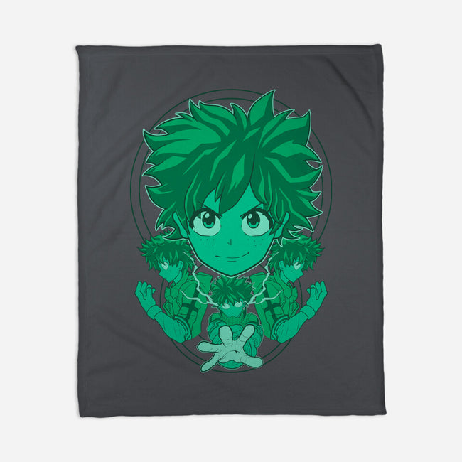 Green Hero-none fleece blanket-Astrobot Invention