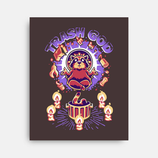 Trash God-none stretched canvas-CoD Designs