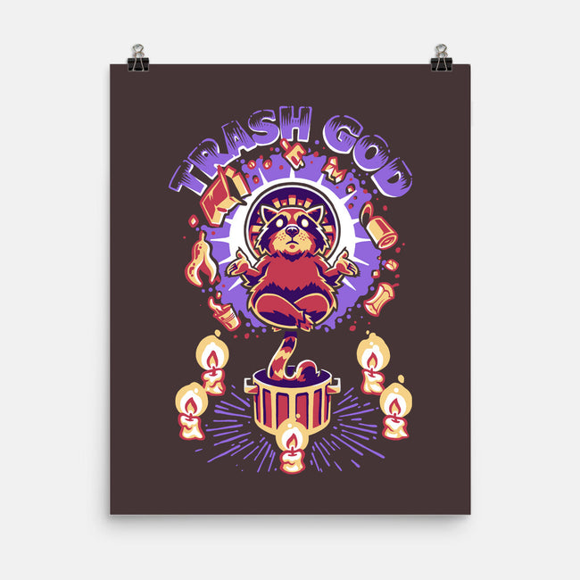 Trash God-none matte poster-CoD Designs