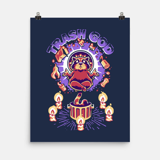 Trash God-none matte poster-CoD Designs