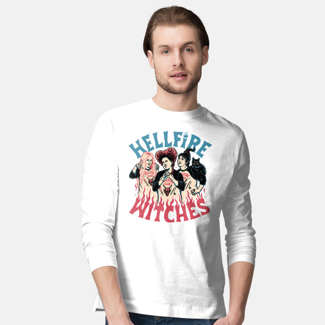 Hellfire Witches-mens long sleeved tee-momma_gorilla