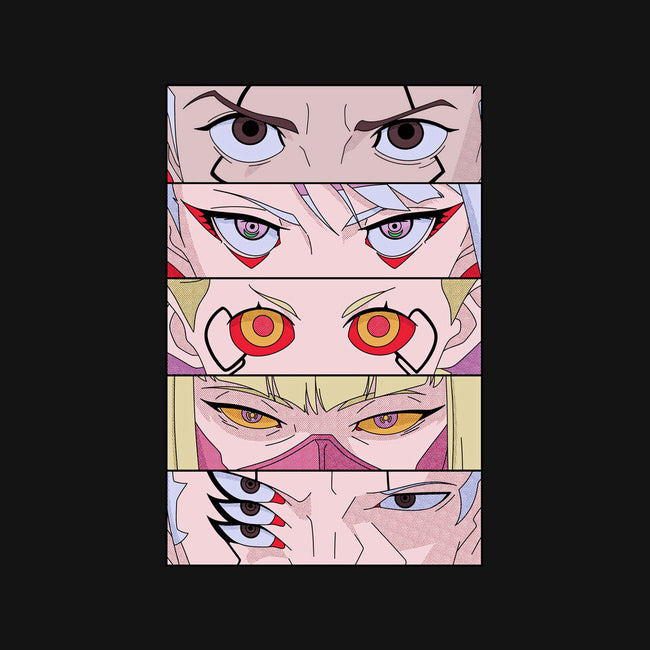 Cyberpunk Eyes-none stretched canvas-Zody