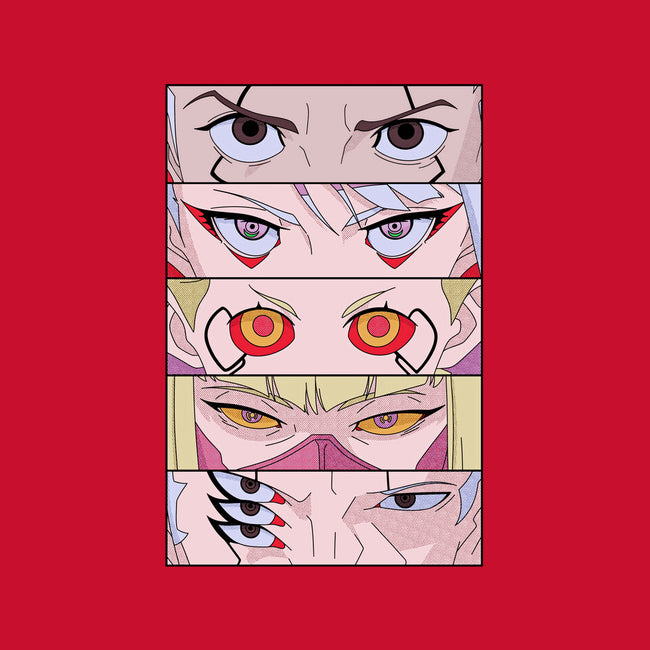 Cyberpunk Eyes-youth basic tee-Zody