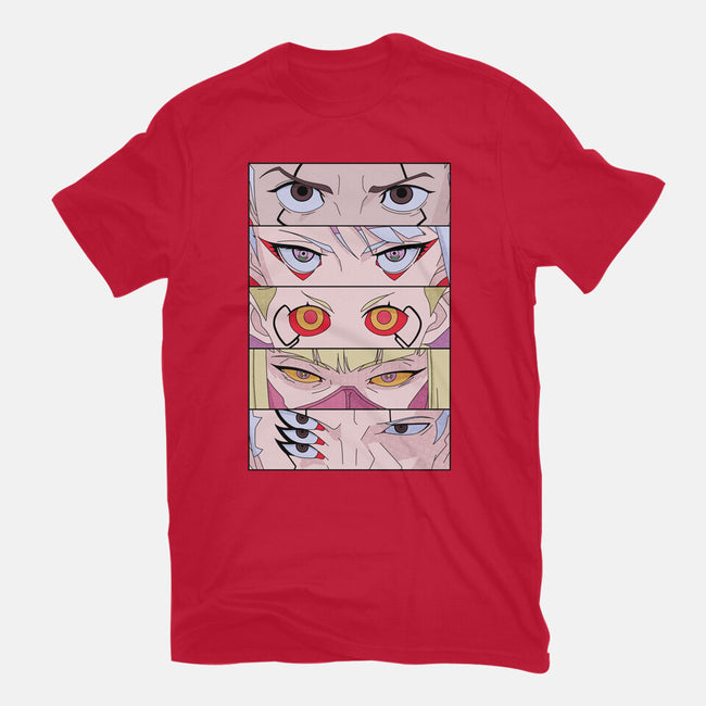 Cyberpunk Eyes-youth basic tee-Zody