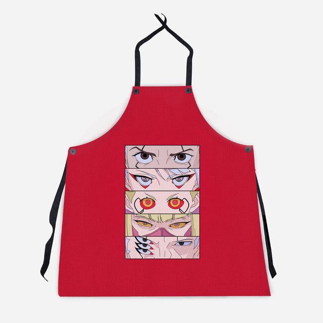 Cyberpunk Eyes-unisex kitchen apron-Zody