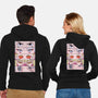 Cyberpunk Eyes-unisex zip-up sweatshirt-Zody