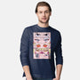 Cyberpunk Eyes-mens long sleeved tee-Zody