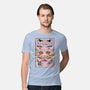 Cyberpunk Eyes-mens premium tee-Zody