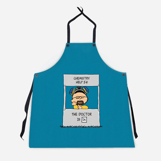 Chemistry Help-unisex kitchen apron-Melonseta