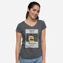 Chemistry Help-womens v-neck tee-Melonseta