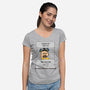 Chemistry Help-womens v-neck tee-Melonseta