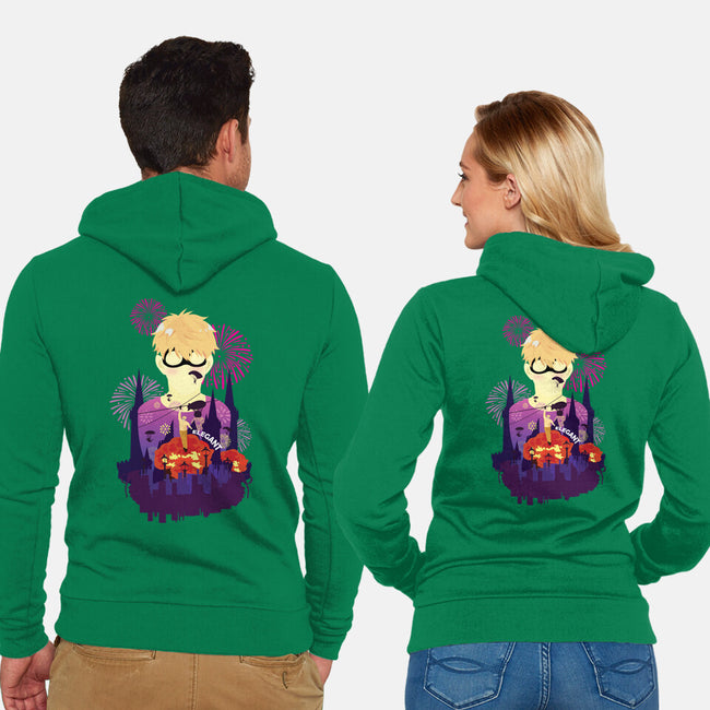 Forger Spy-unisex zip-up sweatshirt-SwensonaDesigns