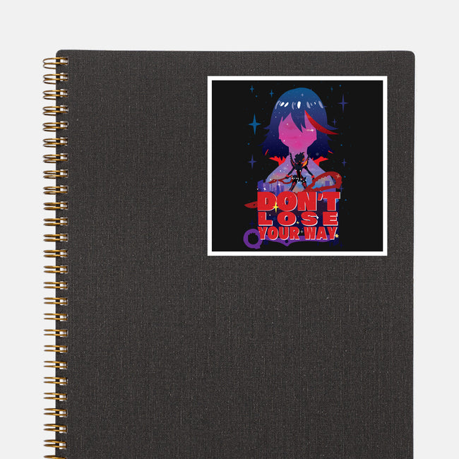 Don't Lose Your Way-none glossy sticker-SwensonaDesigns