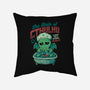 The Bath Of Cthulhu-none removable cover w insert throw pillow-eduely