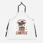 I Want More Cawfee-unisex kitchen apron-TechraNova
