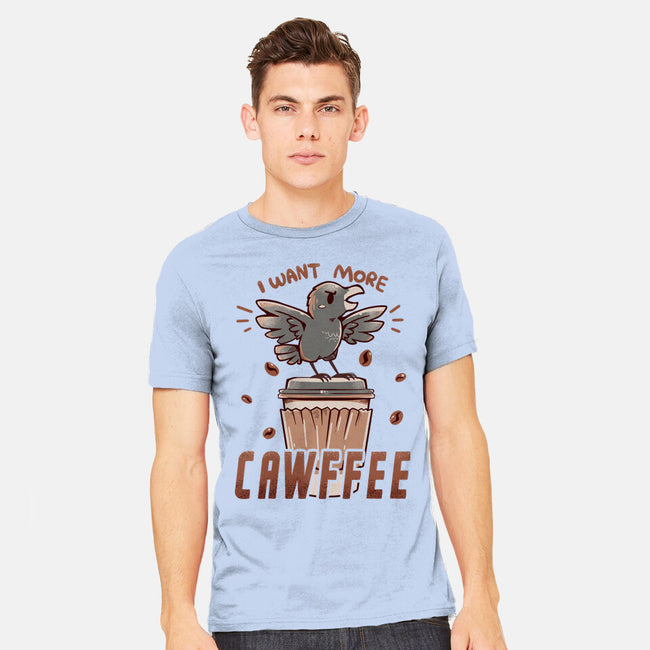 I Want More Cawfee-mens heavyweight tee-TechraNova