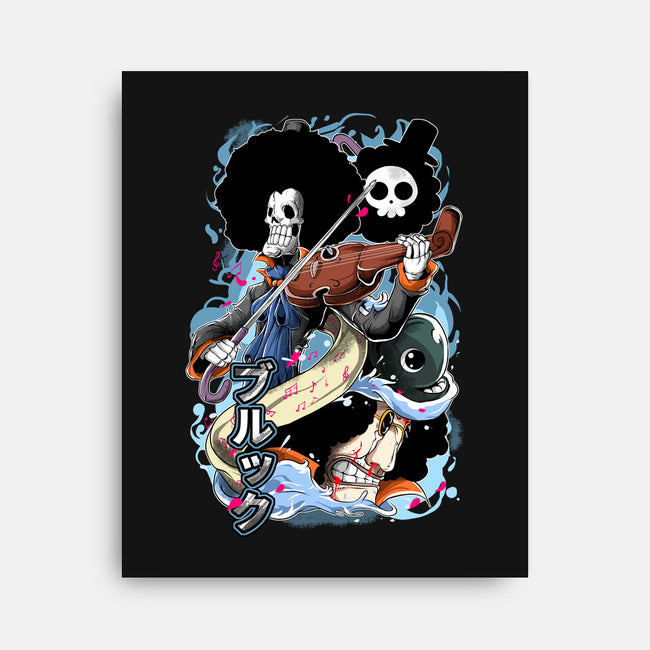 The Great Musician-none stretched canvas-Guilherme magno de oliveira